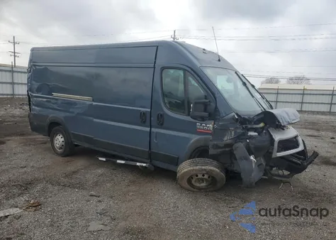 2019 Ram Promaster 3500 3500 High из США, поврежденный, VIN 3C6URVJG2KE551208